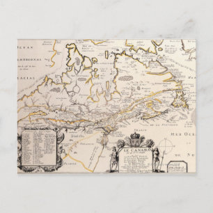 Postale Carte du Canada