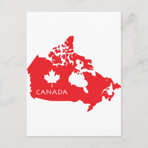 Postale Carte Du Canada