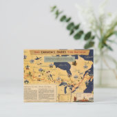 Postale Carte du Canada - Parcs Canada (Debout devant)