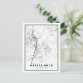 Postale Carte du château de Rock (Debout devant)