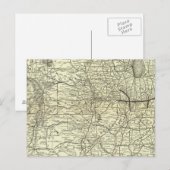 Postale Carte du chemin de fer Ohio et Mississippi (Devant / Derrière)