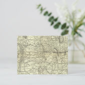 Postale Carte du chemin de fer Ohio et Mississippi (Debout devant)