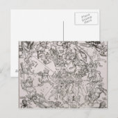 Postale Carte du ciel du Nord (Devant / Derrière)