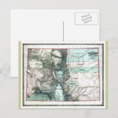 Postale Carte du Colorado 1862 (Devant / Derrière)