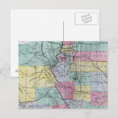 Postale Carte du Colorado par Thayer (Devant / Derrière)