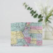 Postale Carte du Colorado par Thayer (Debout devant)