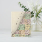 Postale Carte du comté de Berrien, Michigan (Debout devant)