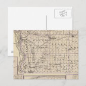 Postale Carte du comté de Carroll, Mt Carroll (Devant / Derrière)