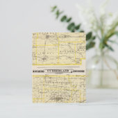 Postale Carte du comté de Douglas Carte du comté de Cumber (Debout devant)