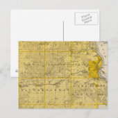 Postale Carte du comté de Dubuque (Devant / Derrière)