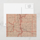 Postale Carte du comté de Greene (Devant / Derrière)