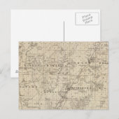 Postale Carte du comté de Harrison, État de l'Iowa (Devant / Derrière)