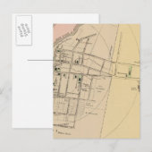 Postale Carte du comté de Houlton, Aroostook (Devant / Derrière)