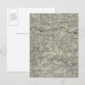 Postale Carte du comté de Houston, Minnesota (Devant / Derrière)