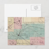 Postale Carte du comté de Jackson, Plat of Friendship (Devant / Derrière)