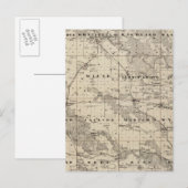 Postale Carte du comté de Jones, État de l'Iowa (Devant / Derrière)