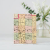 Postale Carte du comté de Lapeer, Michigan (Debout devant)