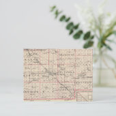 Postale Carte du comté de Lee et d'Amboy (Debout devant)