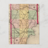 Postale Carte du comté de Macomb, Michigan (Devant)