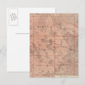 Postale Carte du comté de Meeker, Minnesota (Devant / Derrière)