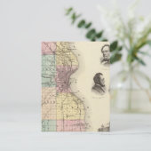 Postale Carte du comté de Milwaukee, État du Wisconsin (Debout devant)