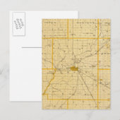 Postale Carte du comté de Montgomery (Devant / Derrière)