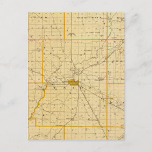 Postale Carte du comté de Montgomery