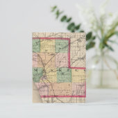 Postale Carte du comté de Muskegon, Michigan (Debout devant)