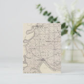 Postale Carte du comté de Posey (Debout devant)