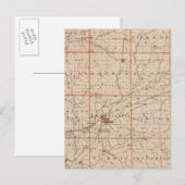 Postale Carte du comté de Putnam (Devant / Derrière)