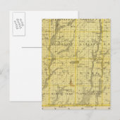 Postale Carte du comté de Ringgold, État de l'Iowa (Devant / Derrière)