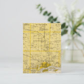 Postale Carte du comté de Scott, État de l'Iowa (Debout devant)