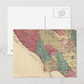 Postale Carte du comté de Sonoma en Californie (Devant / Derrière)