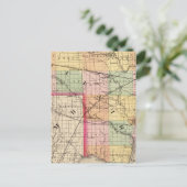 Postale Carte du comté de St Clair, Michigan (Debout devant)