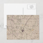 Postale Carte du comté de Steuben Indiana (Devant / Derrière)