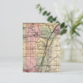 Postale Carte du comté de Wayne, Michigan (Debout devant)