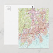 Postale Carte du Connecticut de Stamford (1987) (Devant / Derrière)