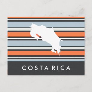 Postale Carte du Costa Rica : Les formes modernes
