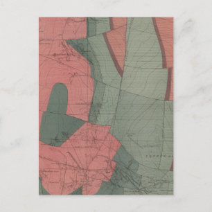 Postale Carte du district minier du parc Tourtelotte