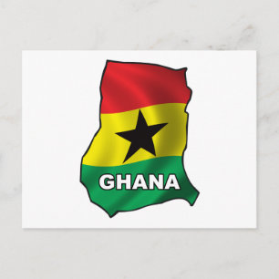 Postale Carte Du Ghana