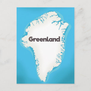 Postale Carte du Groenland