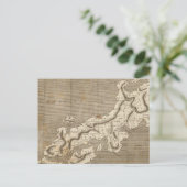 Postale Carte du Japon par Arrowsmith (Debout devant)