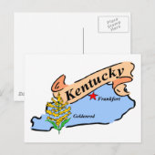 Postale carte du kentucky (Devant / Derrière)
