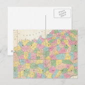 Postale Carte du Kentucky & Tennessee (Devant / Derrière)