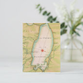 Postale Carte du lac Ontario (Debout devant)