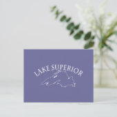 Postale Carte du lac Supérieur (Debout devant)