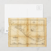 Postale Carte du Liberia (1870) (Devant / Derrière)