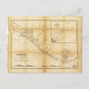 Postale Carte du Liberia (1870)