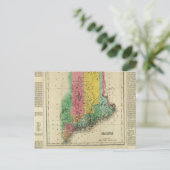 Postale Carte Du Maine (Debout devant)