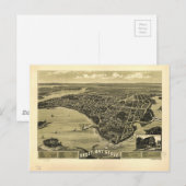 Postale Carte du Massachusetts de Onset Bay Grove Wareham (Devant / Derrière)